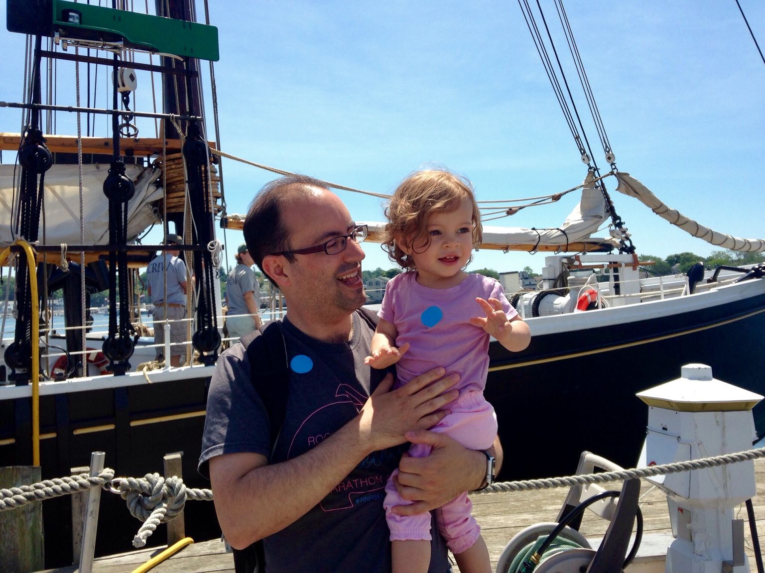 I'm at the Gloucester Maritime Museum!