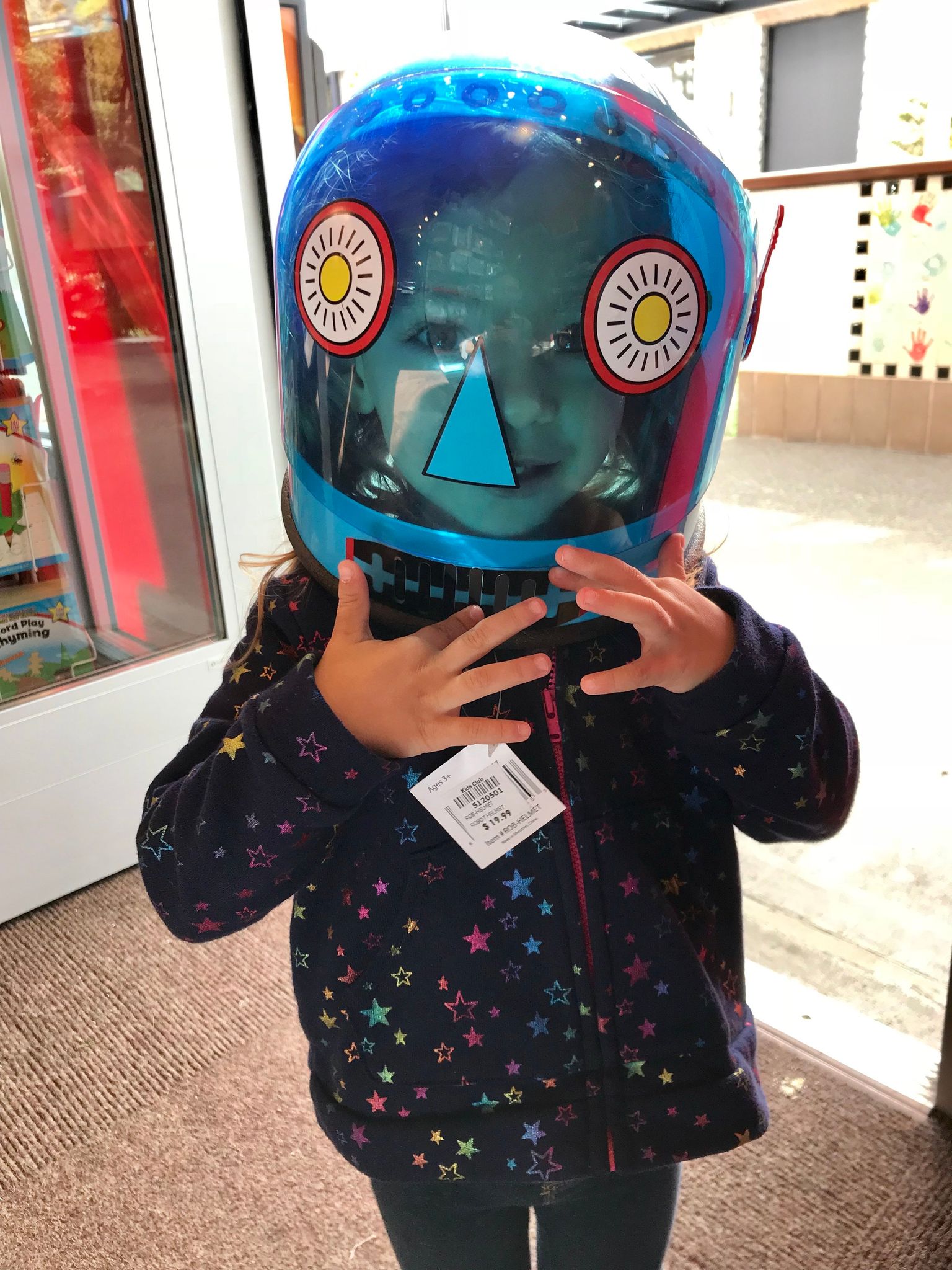 I'm a space robot!