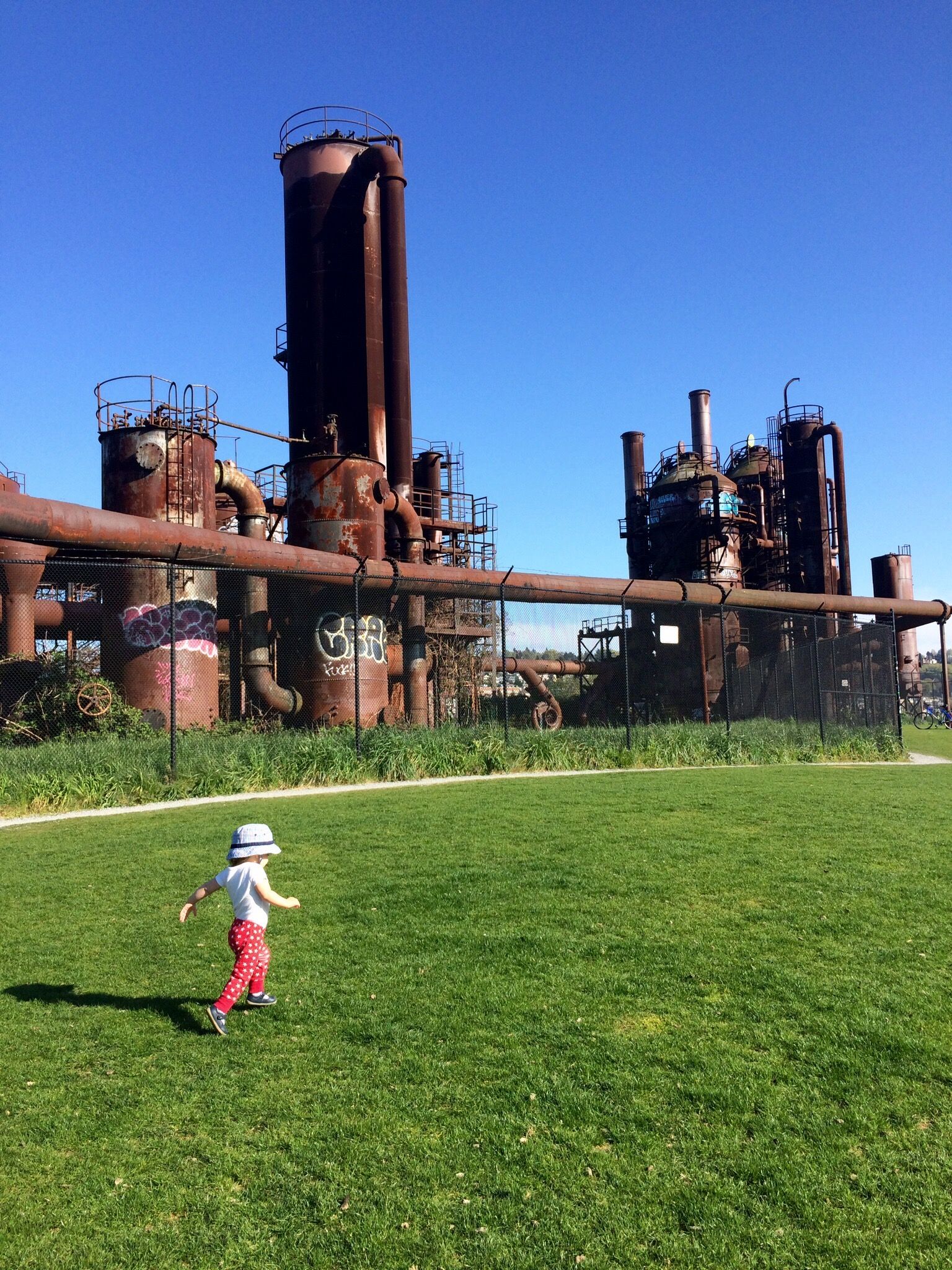 I'm running through Gasworks!