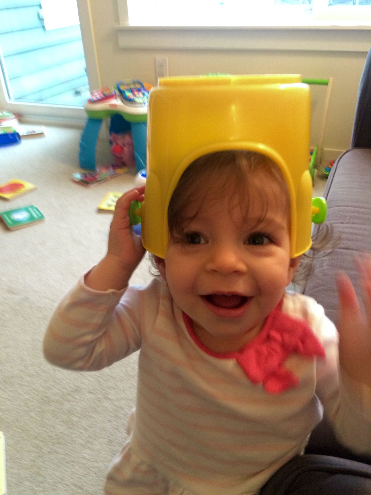 I'm a bucket head!