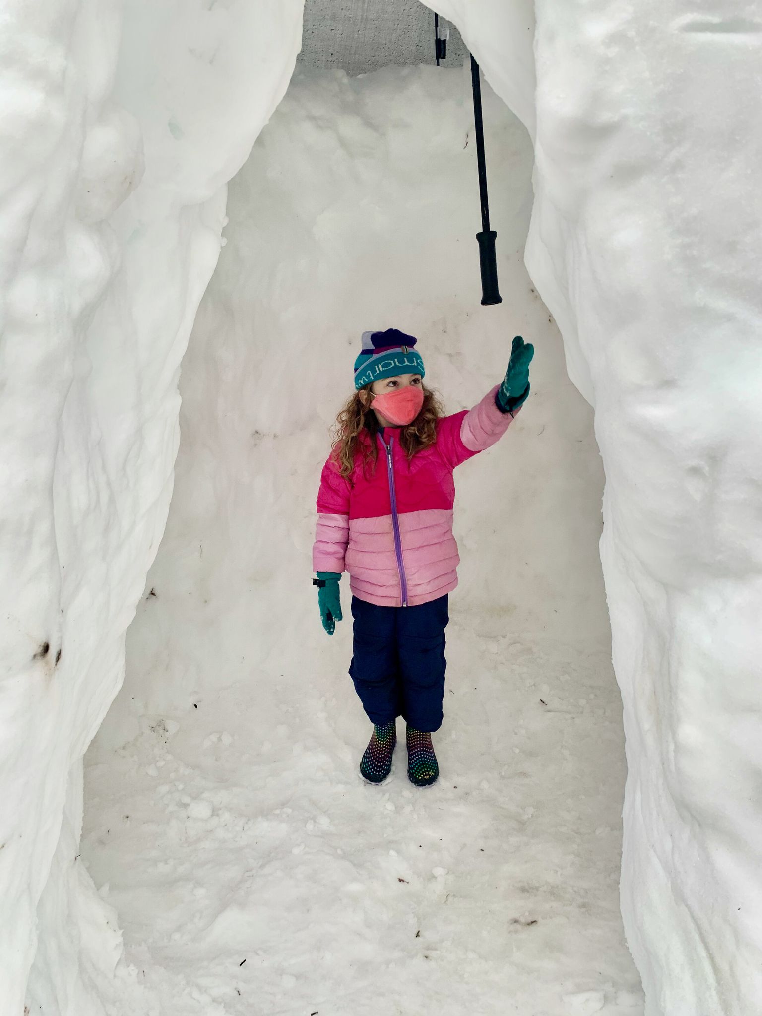 I'm in an igloo!