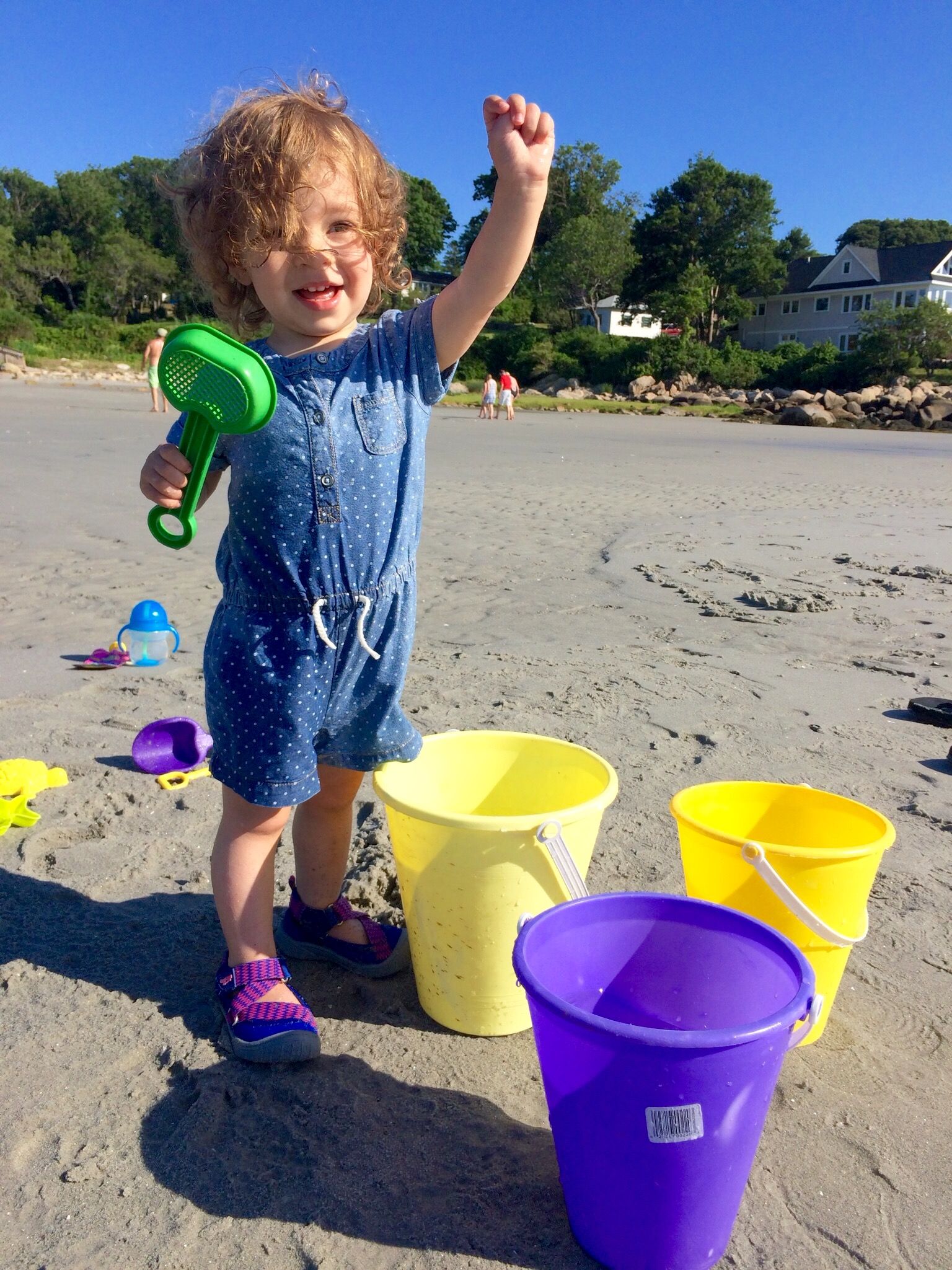 I've watered the beach!