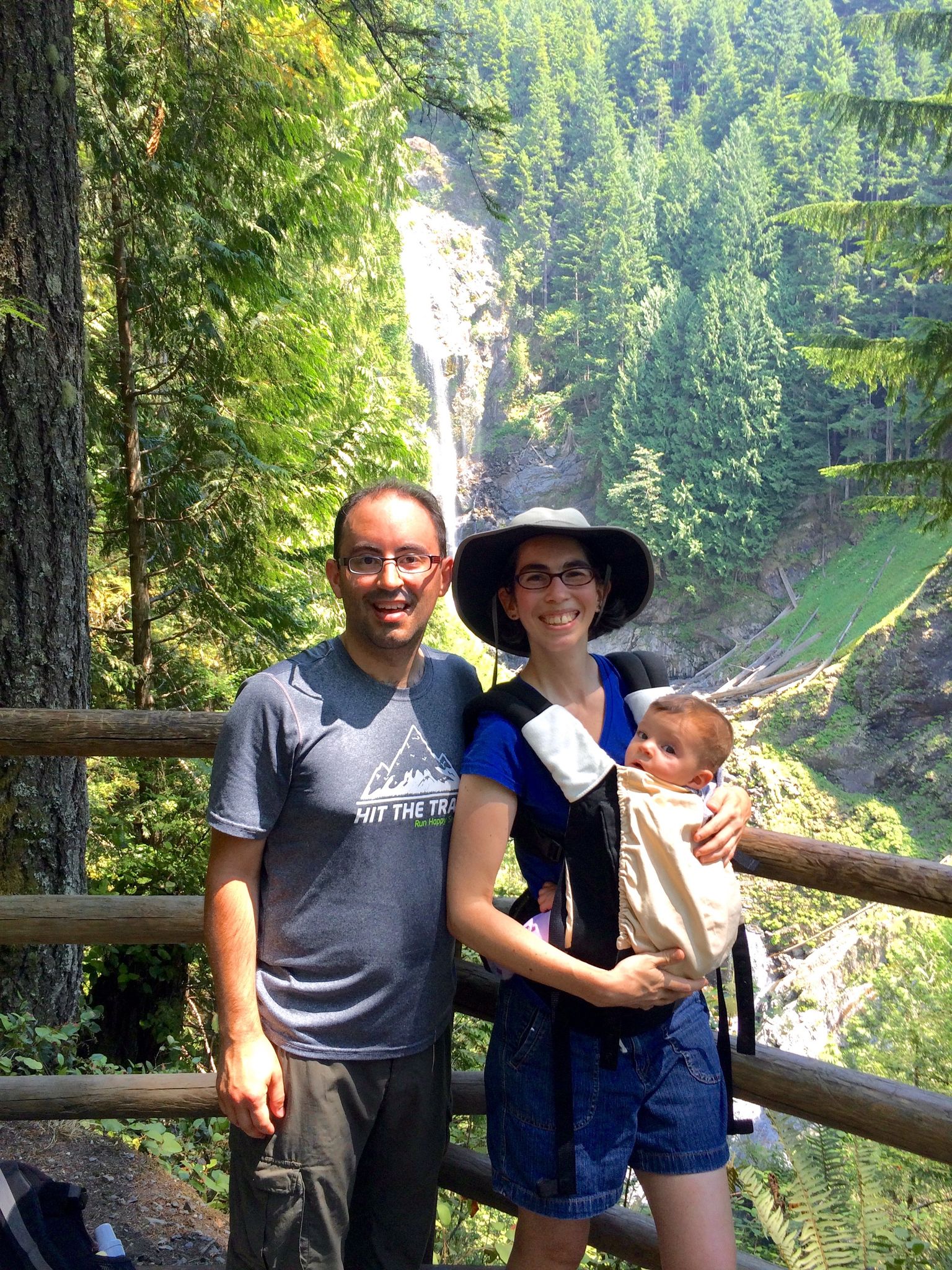 I'm enjoying Wallace Falls!